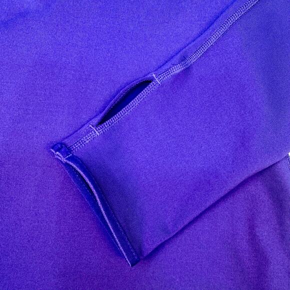 Baltimore Ravens Nike Purple Champ Drive Pro Hyperwarm Half Zip Jacket - Picture 7 of 10